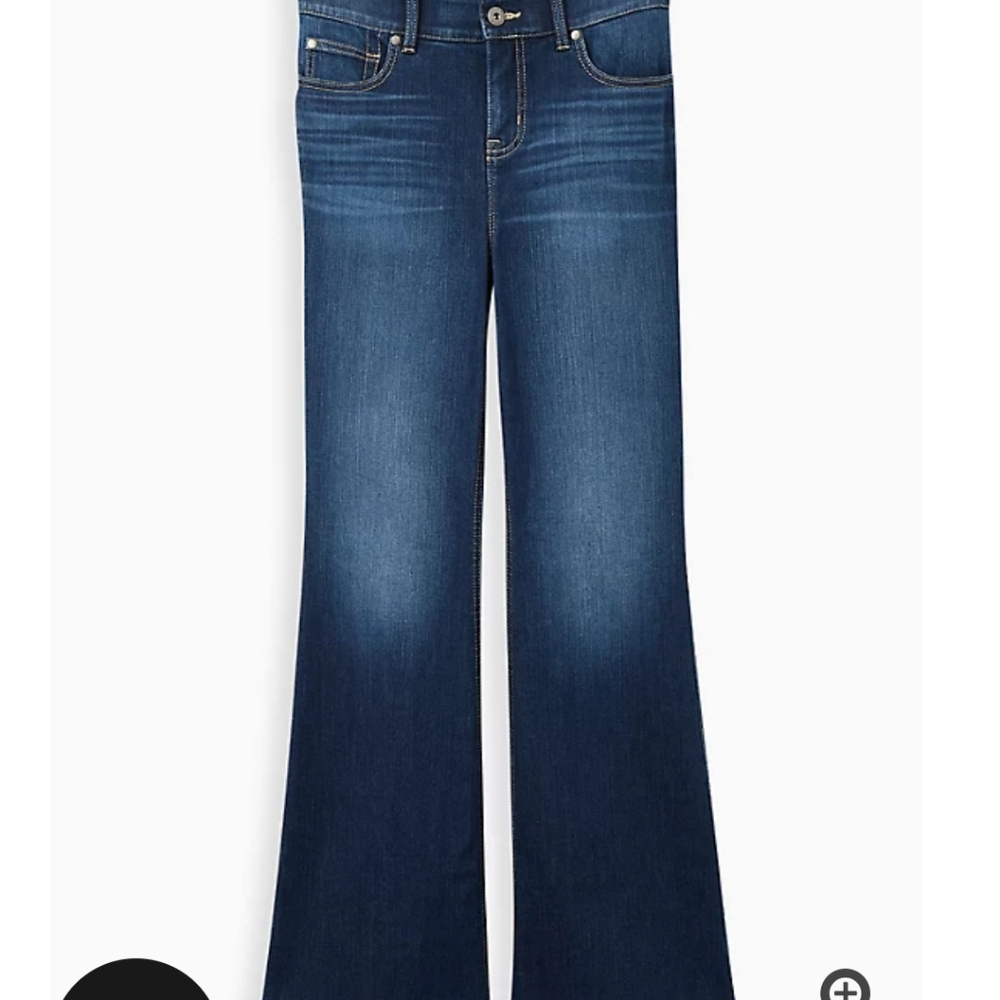Torrid Wide Leg Blue Jeans
